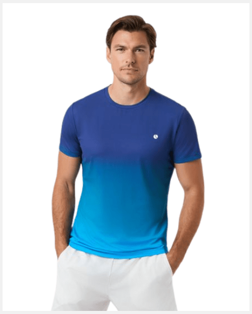 Björn Borg Ace Printed T-Shirt Blue