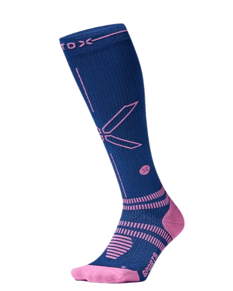 STOX Sports Socks Women Blue/Pink