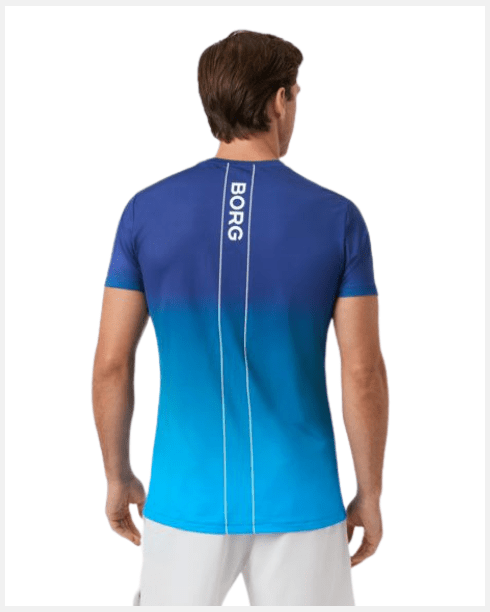 Björn Borg Ace Printed T-Shirt Blue