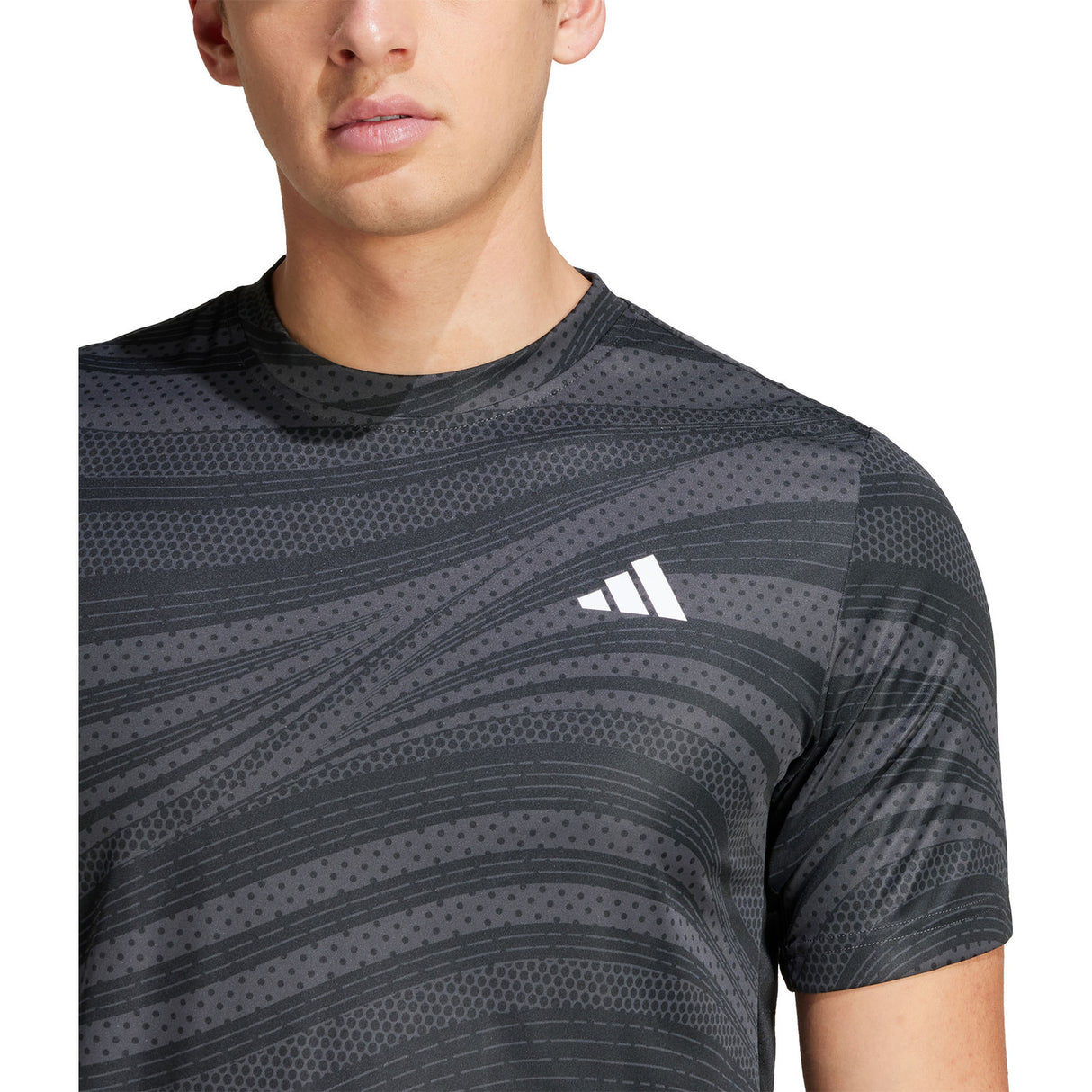 Adidas T-Shirt Club Graphic Black