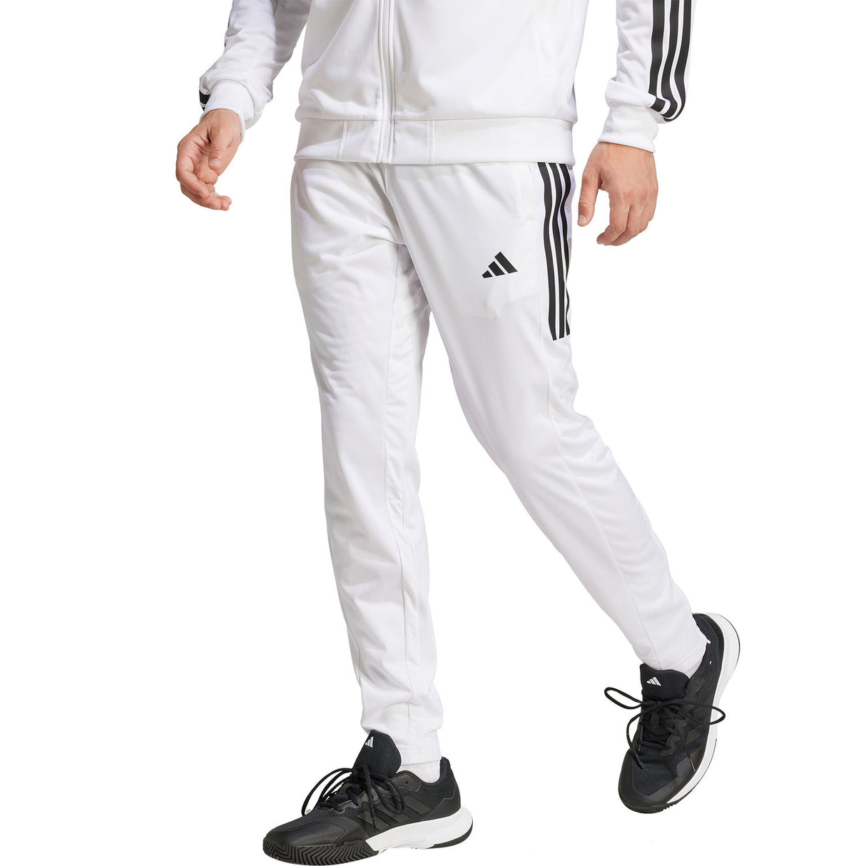 Adidas Pants 3-Stripes Knitted White