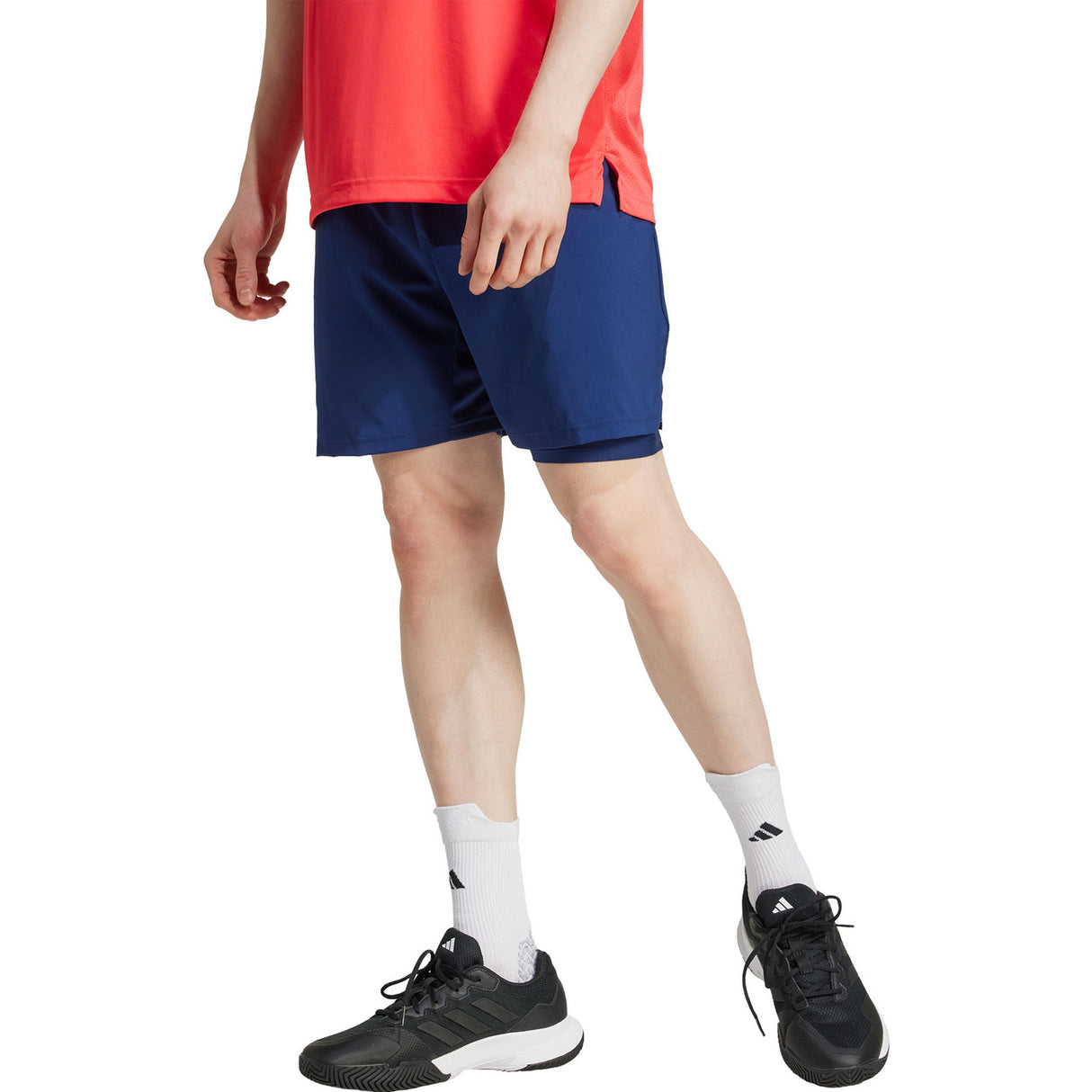 Adidas Club 2IN1 Shorts Dark Blue