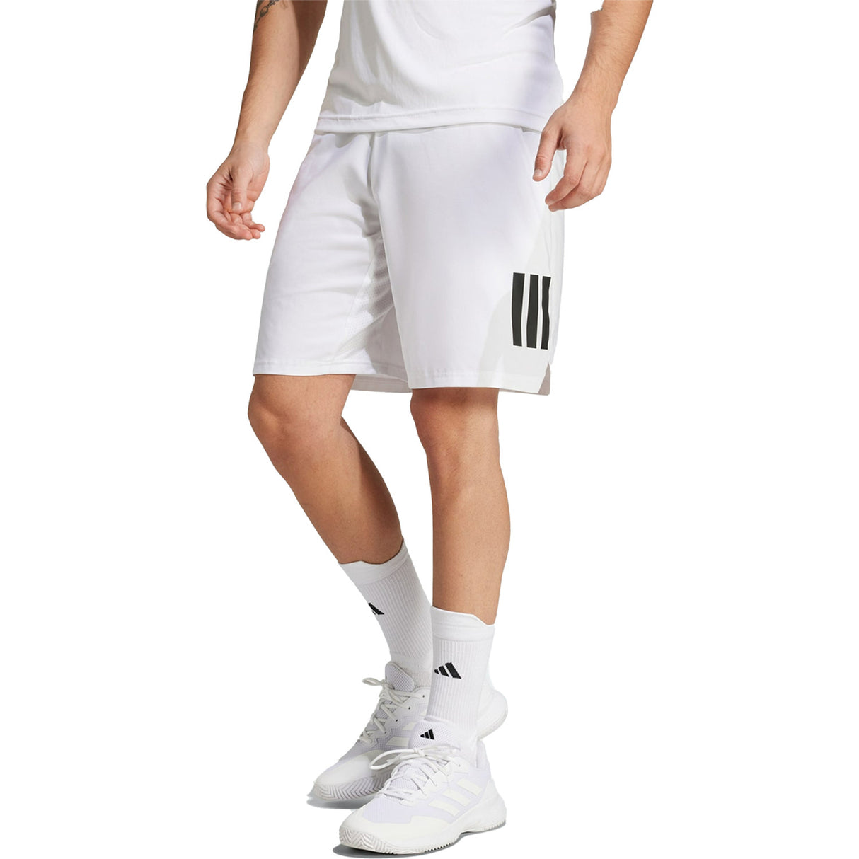 Adidas Club 3-Stripes Shorts White