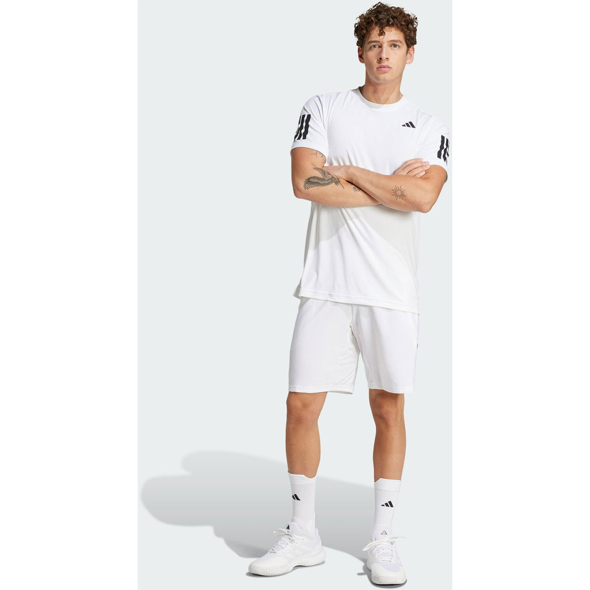 Adidas Club 3-Stripes Shorts White