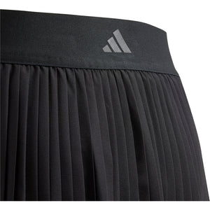 Adidas Girls Club Pleated Skirt Black
