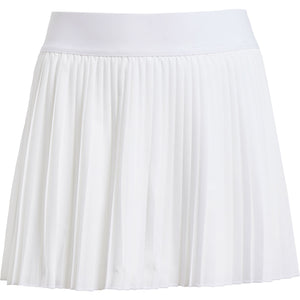 Adidas Girls Club Pleated Skirt White