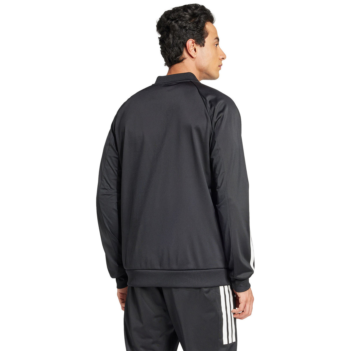 Adidas Jacket 3-Stripes Knitted Black