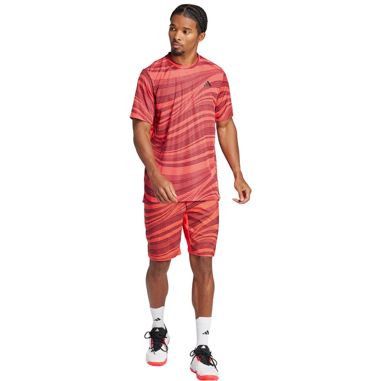 Adidas Shorts Club Graphic Red