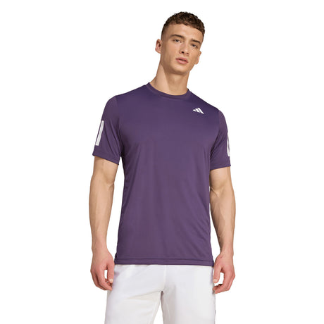Adidas Club 3-Stripes T-Shirt Dark Blue