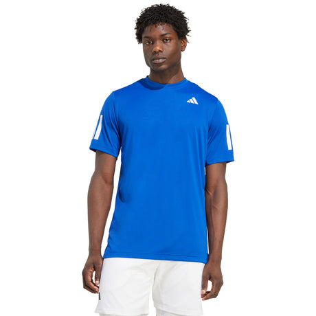 Adidas Club 3-Stripes T-Shirt Dark Blue