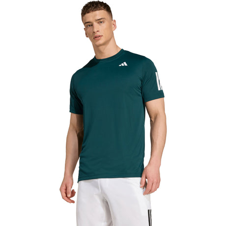 Adidas Club 3-Stripes T-Shirt Dark Blue