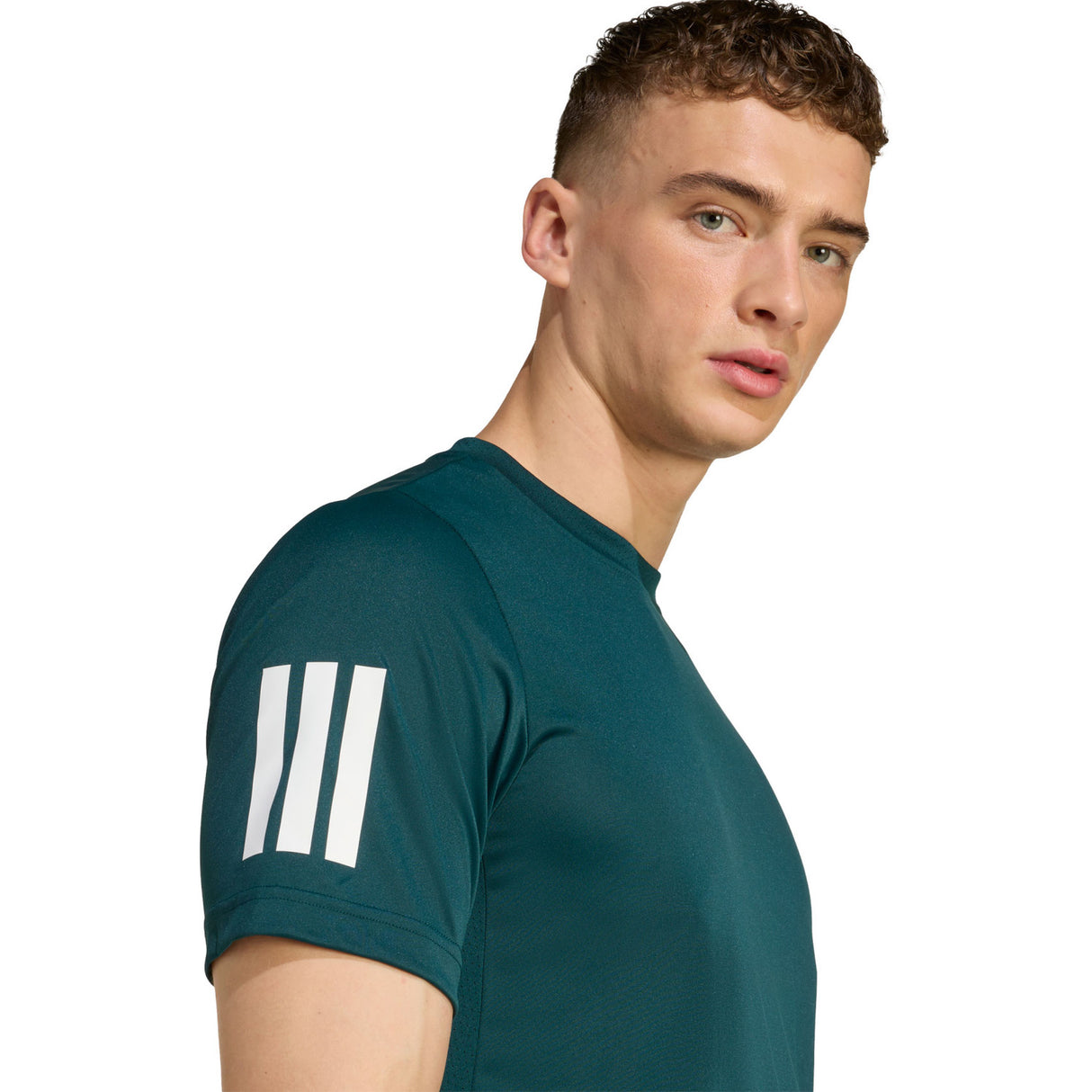 Adidas Club 3-Stripes T-Shirt Dark Blue