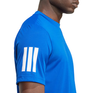 Adidas Club 3-Stripes T-Shirt Dark Blue