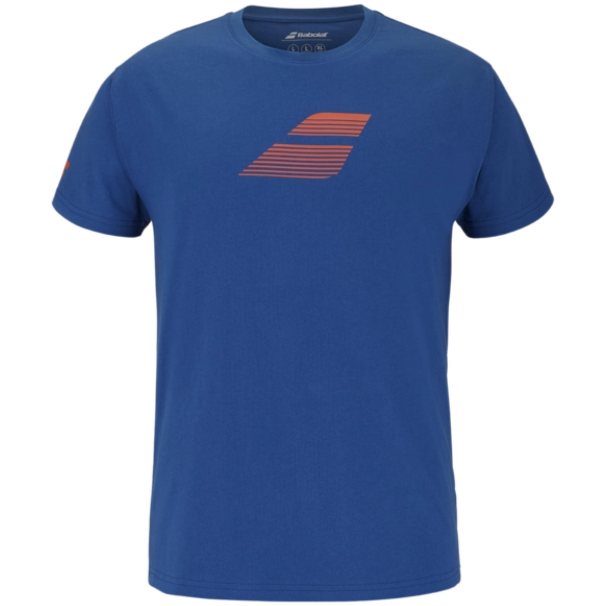 T-shirt Babolat Exercise avec grand drapeau