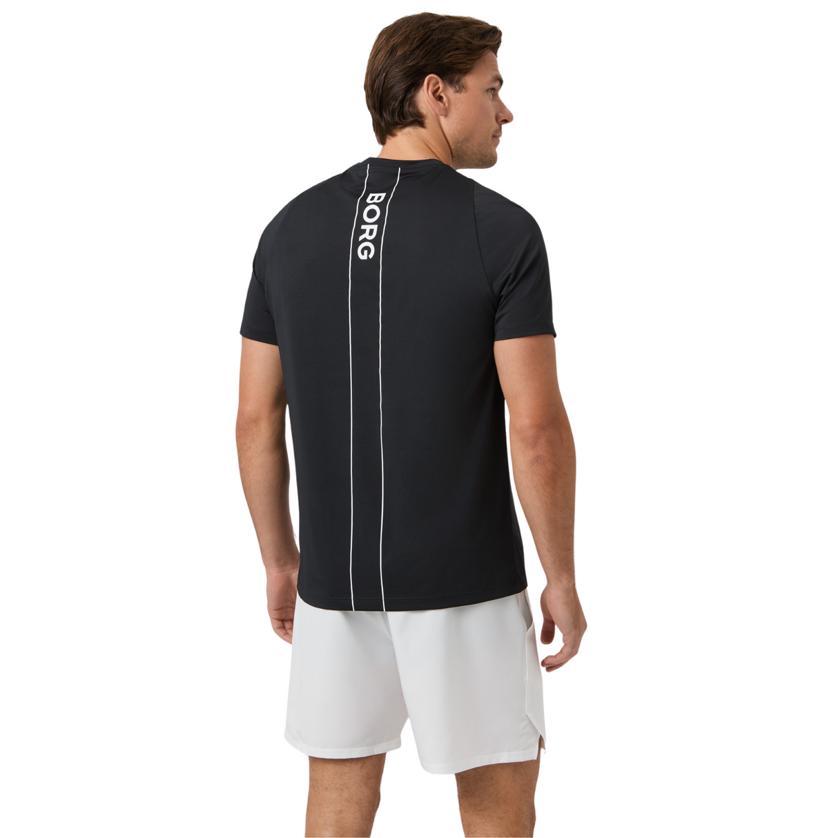 Björn Borg Ace V-Neck T-Shirt Black