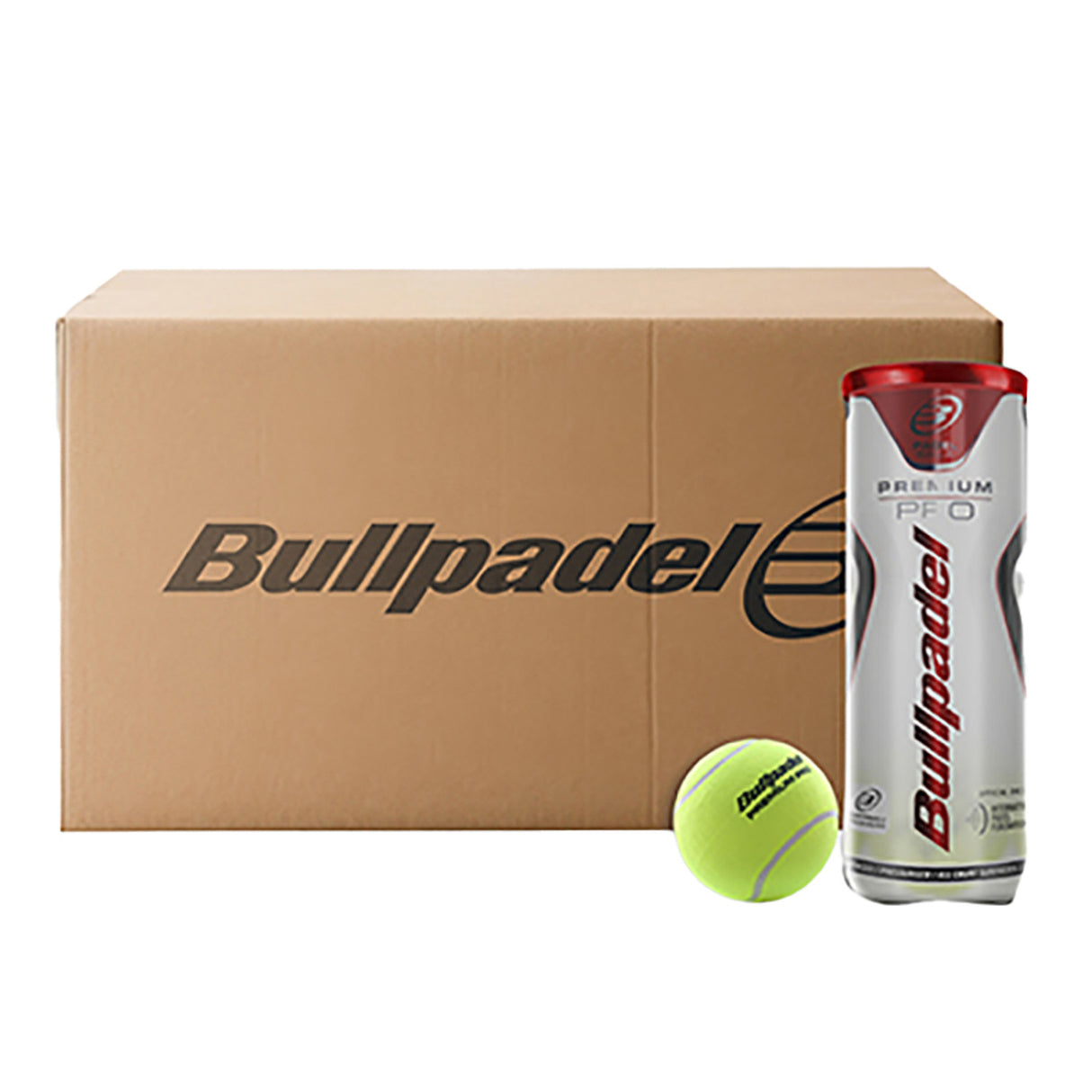 Boîte de Balles Bullpadel Premium Pro (24 Tubes)