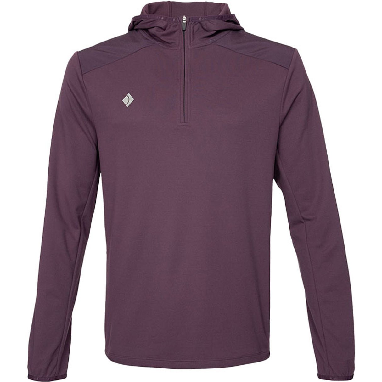 JDH Hooded Midlayer Plum