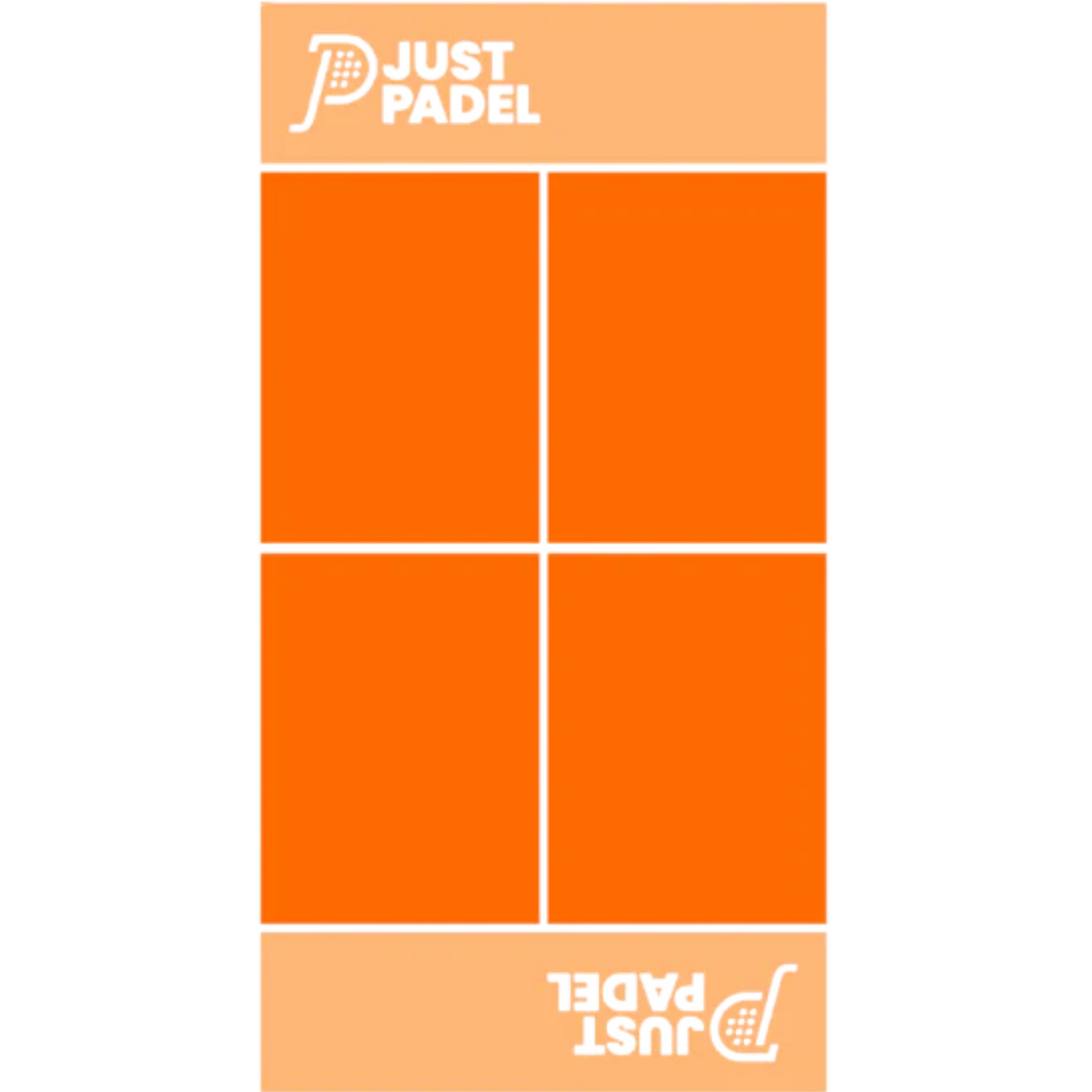 Justpadel Towel Orange