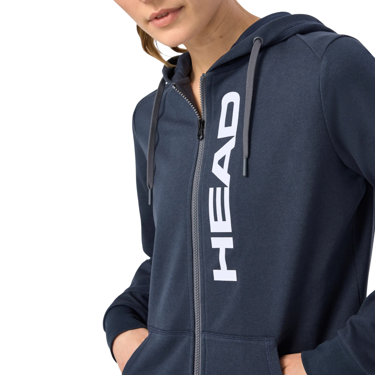 Sweat à capuche zippé Head Club Original Femme