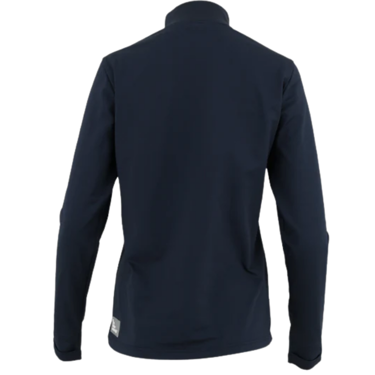 The Indian Maharadja Baroda Chevron Half Zip Sweater W Navy