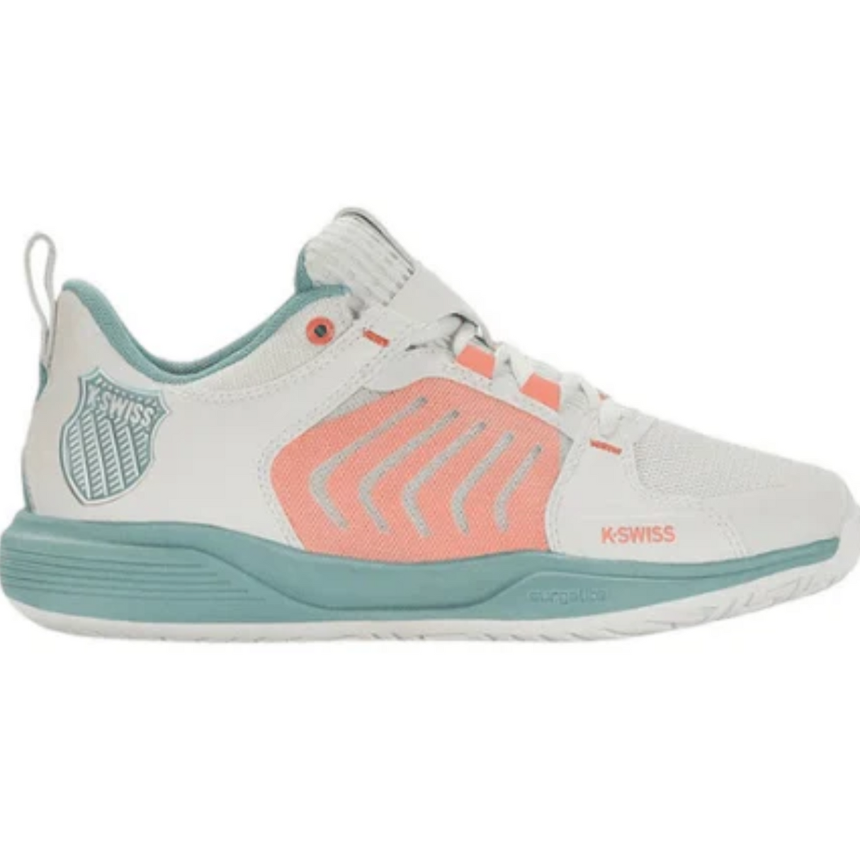 K-Swiss Ultrashot Team White/Blue/Pink (1-2 jours de délai de livraison)