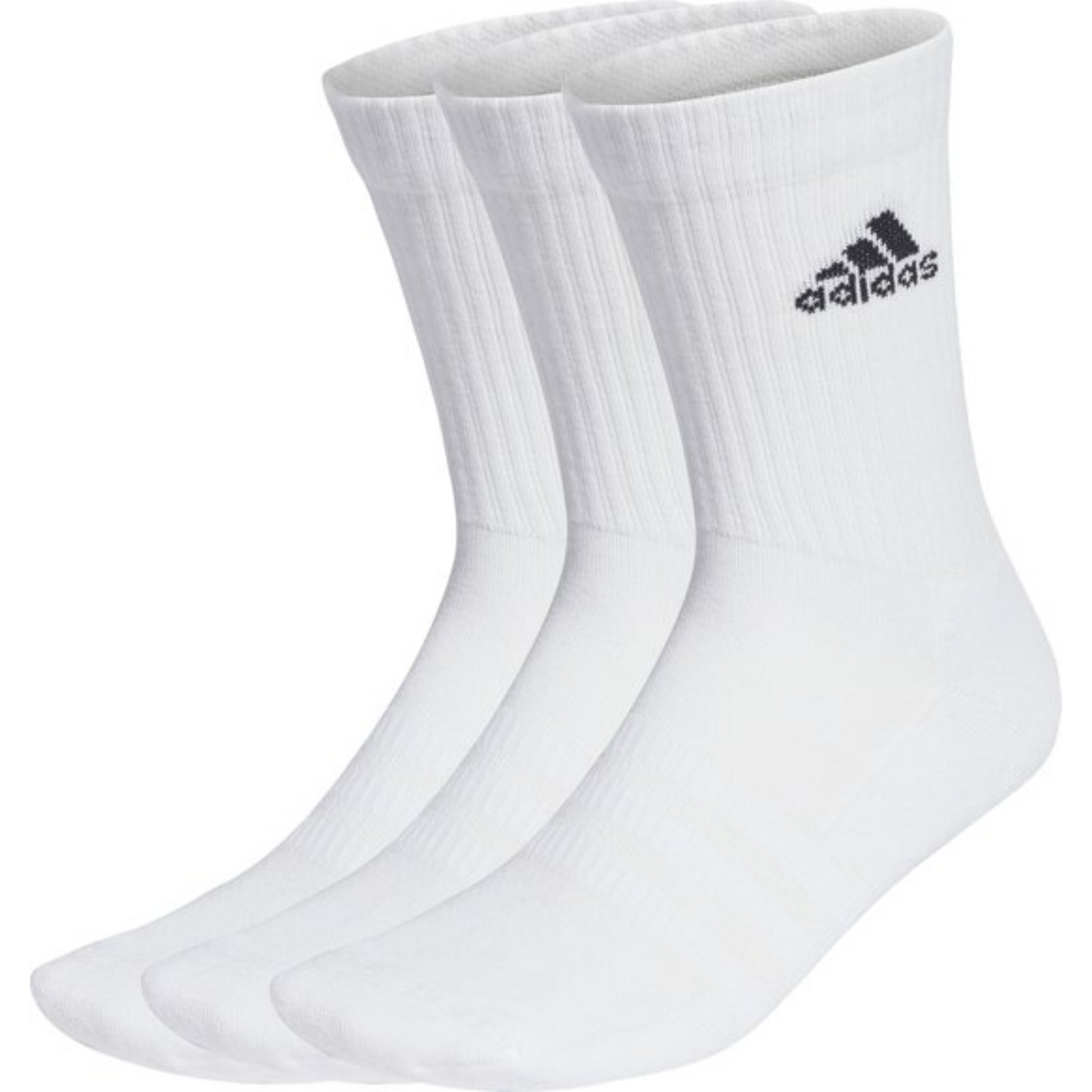 Adidas Crew Socks White (3 Pairs)