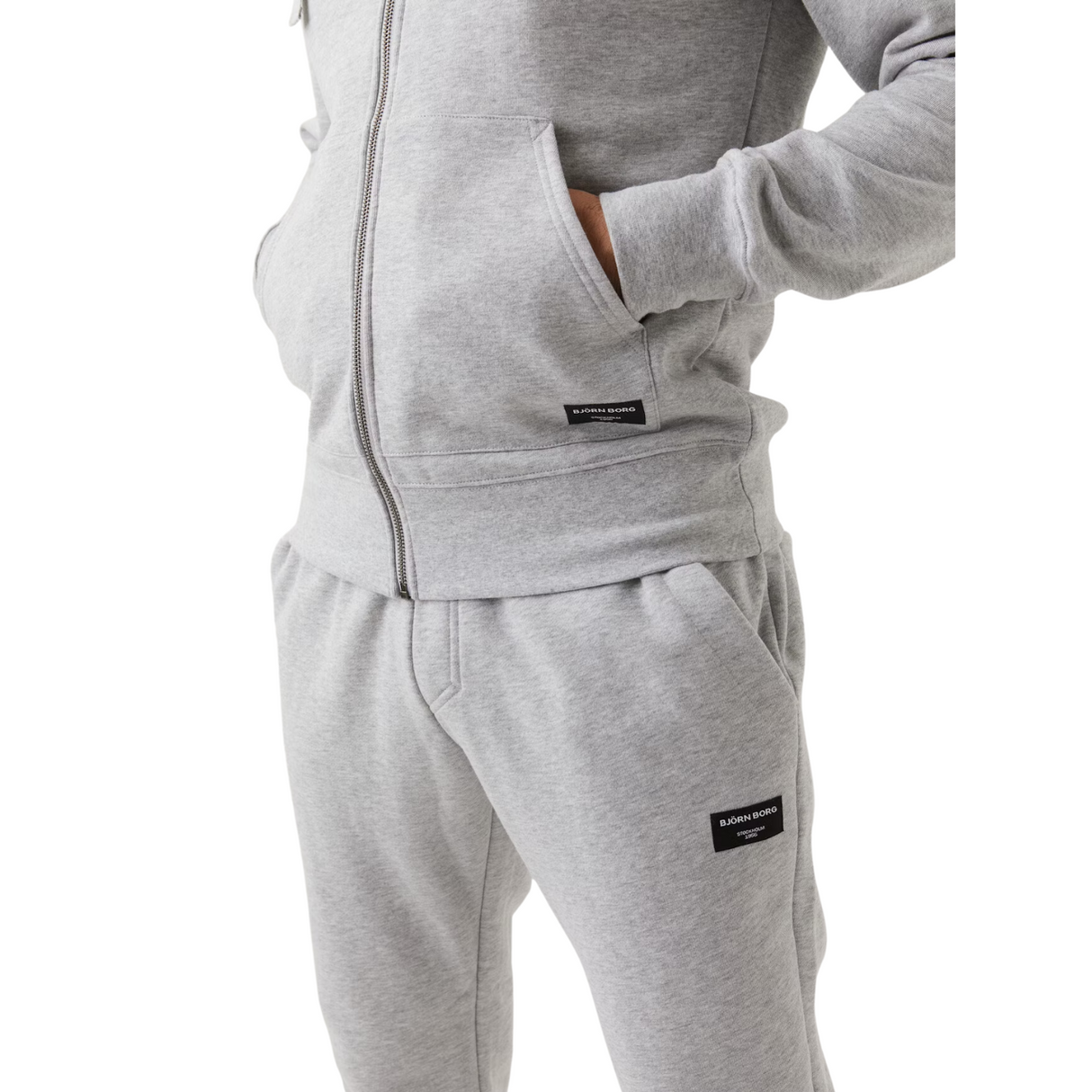Björn Borg Centre Zip Hoodie Grey