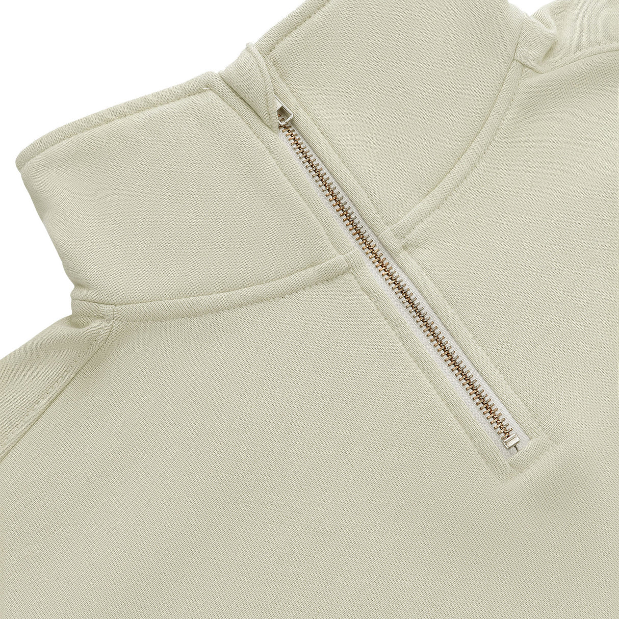 Osaka Cropped Half Zip Sweater