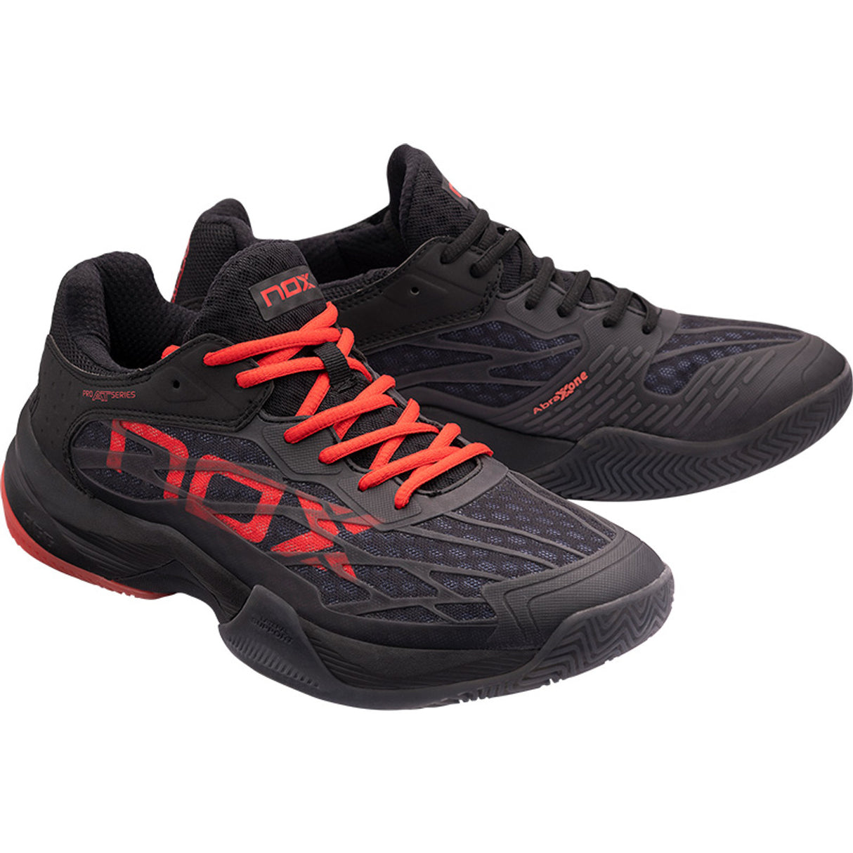 Chaussure de padel homme Nox AT10 Lux Noir/Rouge