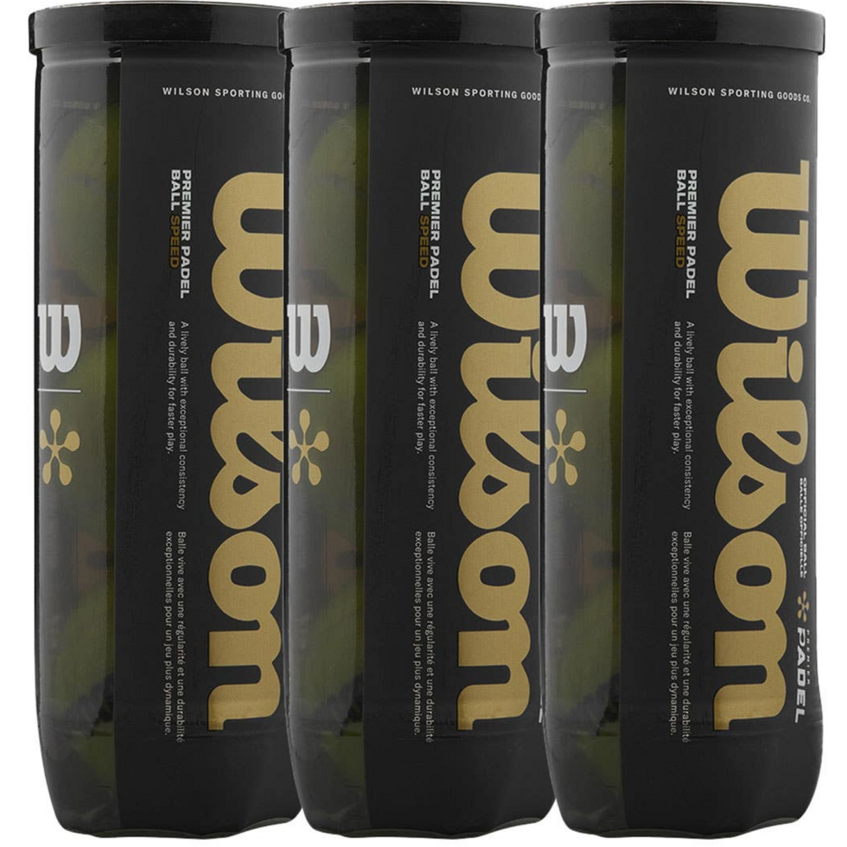 Wilson Premier Speed Balls (3 Cans)