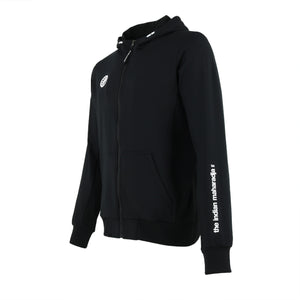Indian Maharadja Kadiri Men Hooded Jacket Black