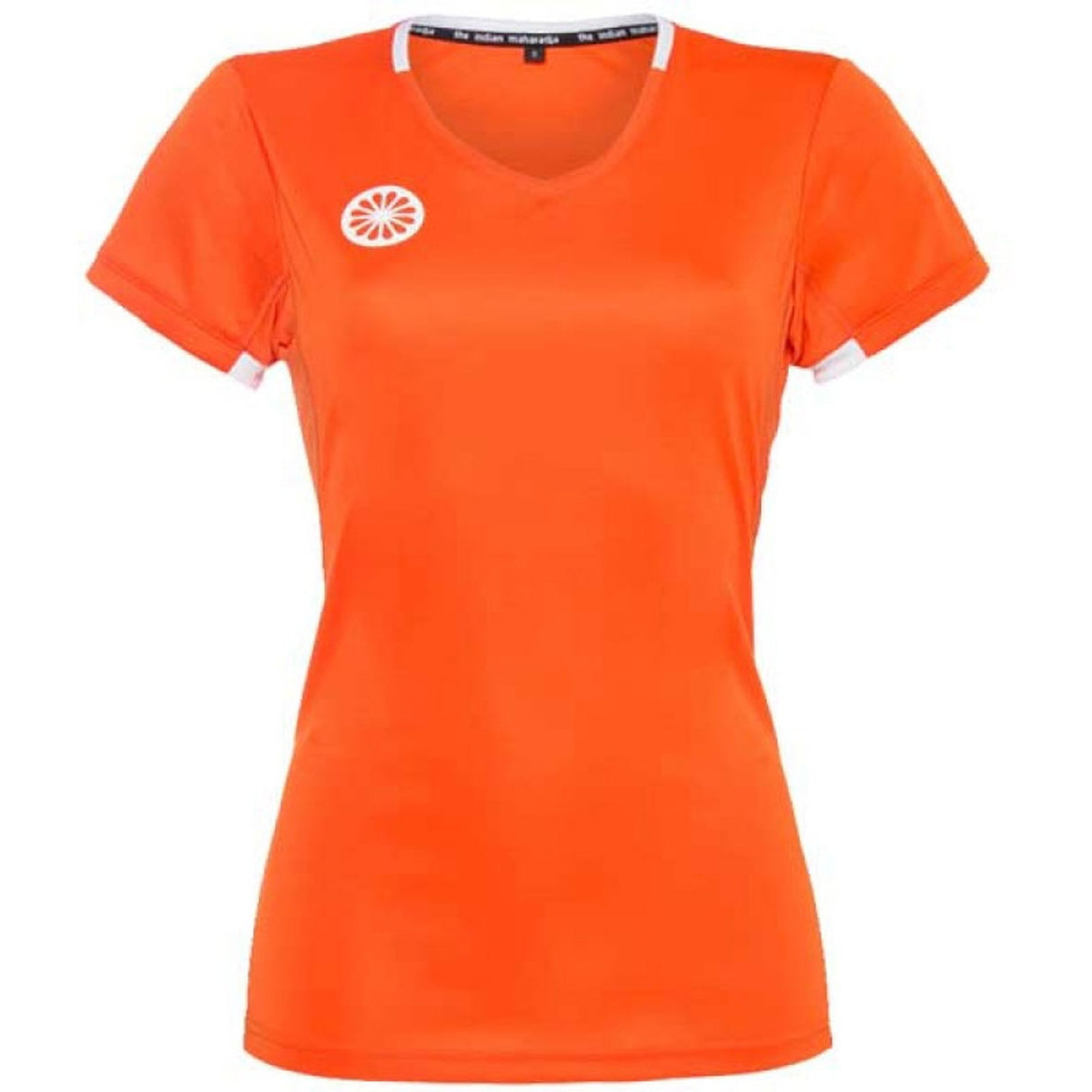 Indian Maharadja Shirt Girls Tech Tee Orange