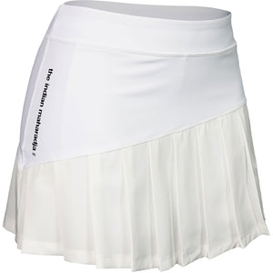 The Indian Maharadja Skirt Pleated White