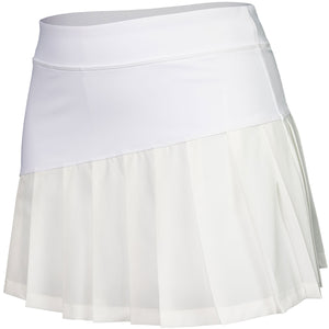 The Indian Maharadja Skirt Pleated White