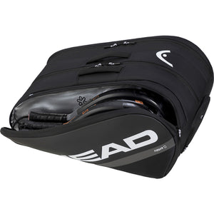 Head Tour Padel Bag L Black/White 