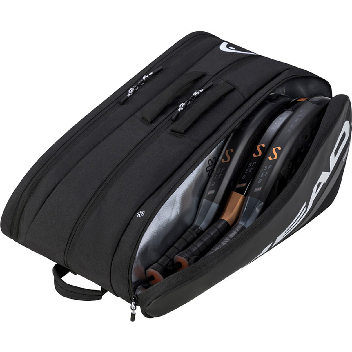 Head Tour Padel Bag L Black/White 