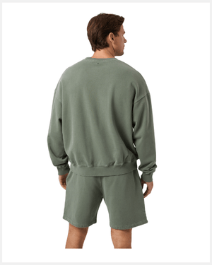 Björn Borg Oversized Washed Sweatshirt Green - 
