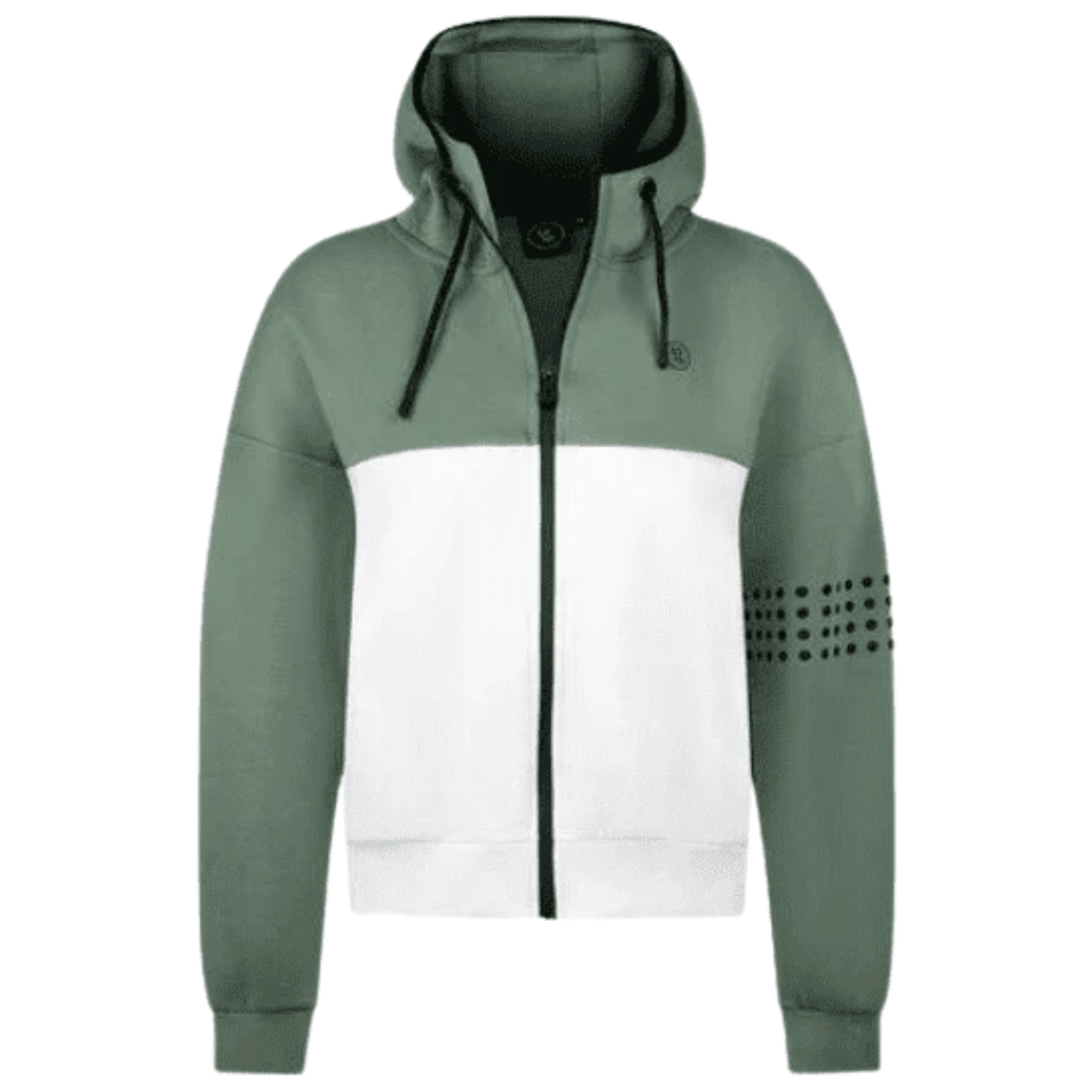 By VP Zip Jacket Women Green/White - 