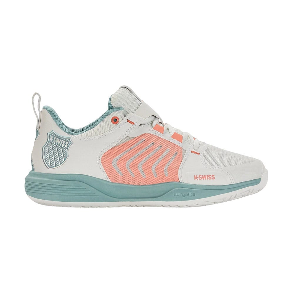 K - Swiss Ultrashot Team White/Blue/Pink - 