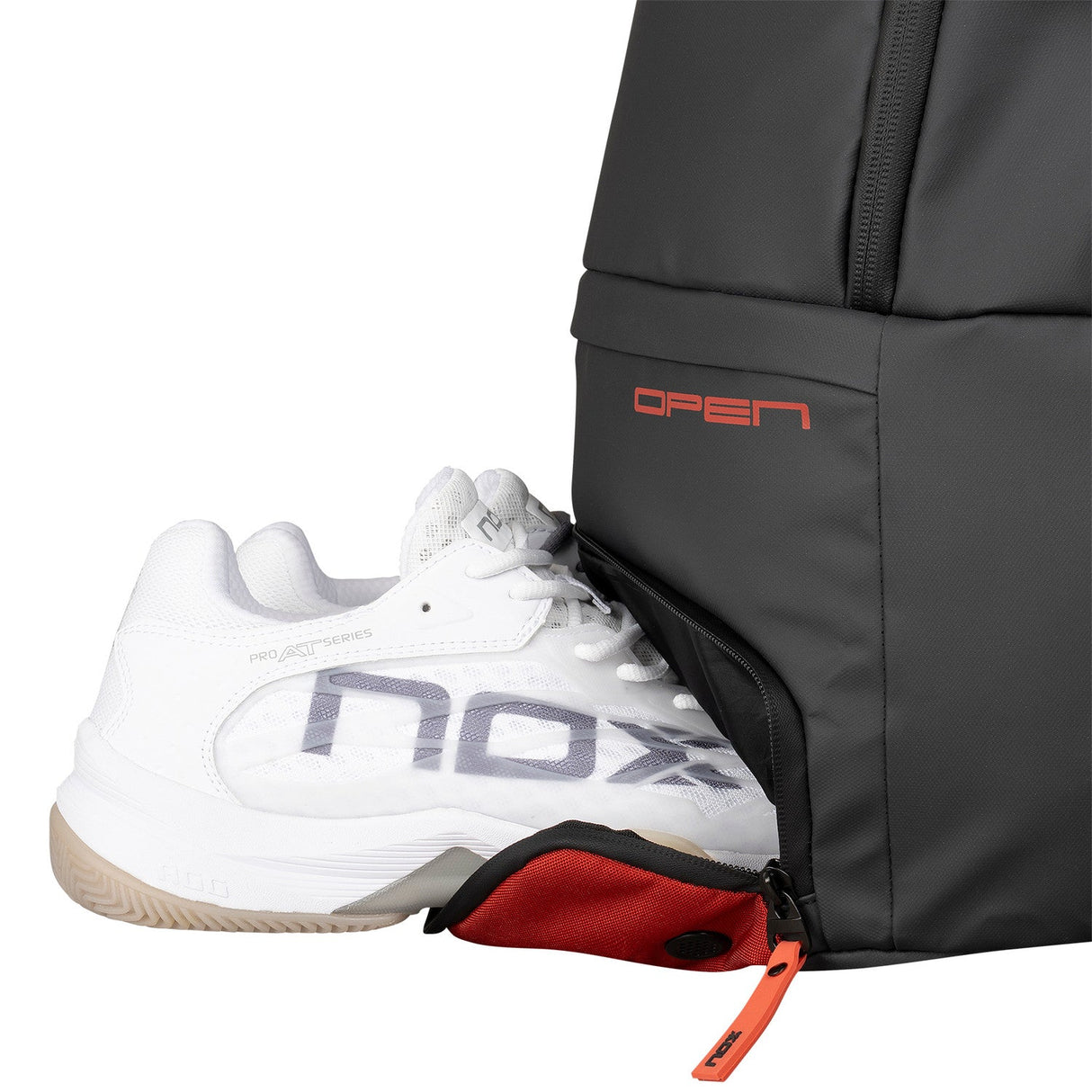 Nox Backpack Luxury Open Series Black/Red - 
